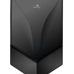 dolphy abs plastic automatic airblade jet hand dryer (black, standard)